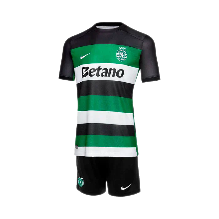 Kids Kit Sporting I 24/25 - Green and White