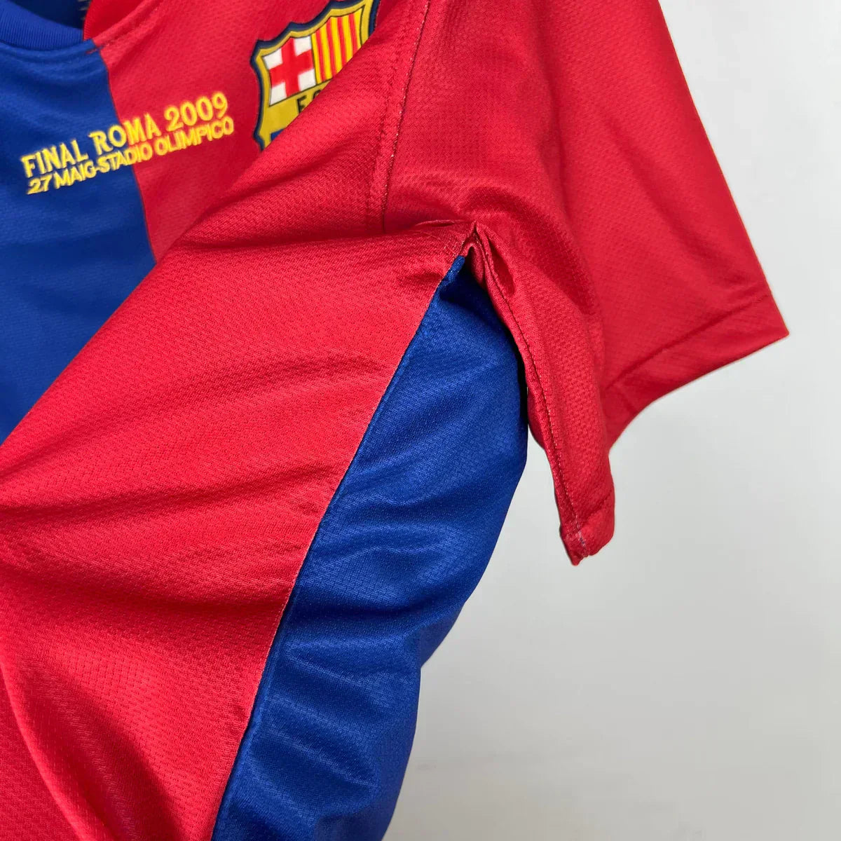 Jersey Barcelona Retro Patch UEFA 2008/2009 - Blue and Red