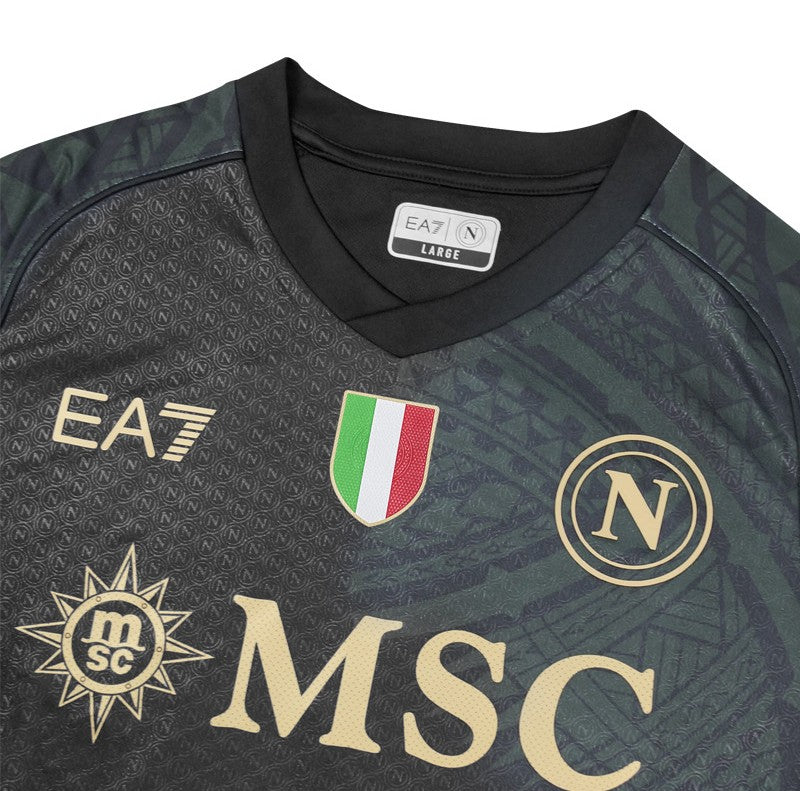 Jersey Napoli III 23/24 - Black and Green
