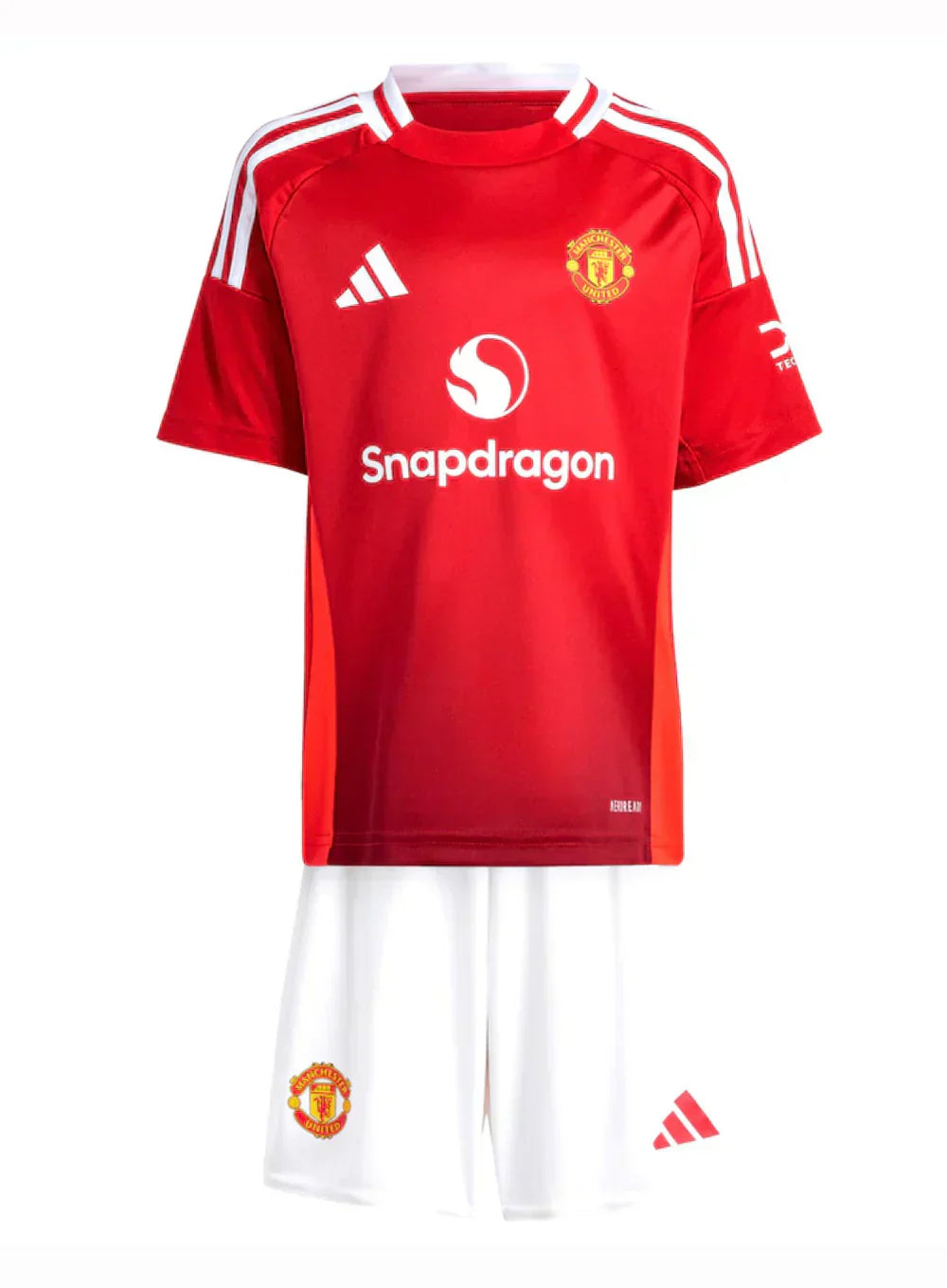 Kids Kit Manchester United I 24/25 - Red and White