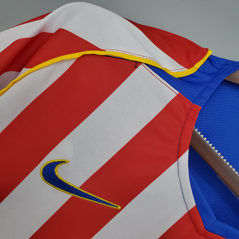 Jersey Atlético de Madrid Retro 2004/2005 - Red and White