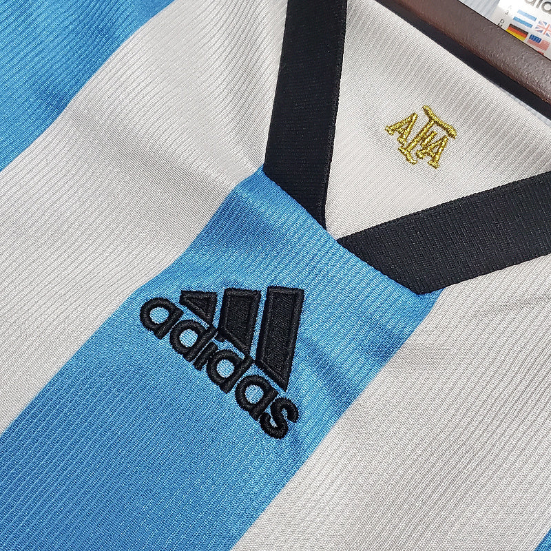 Jersey Selection Argentina Retro 1998 Blue and White
