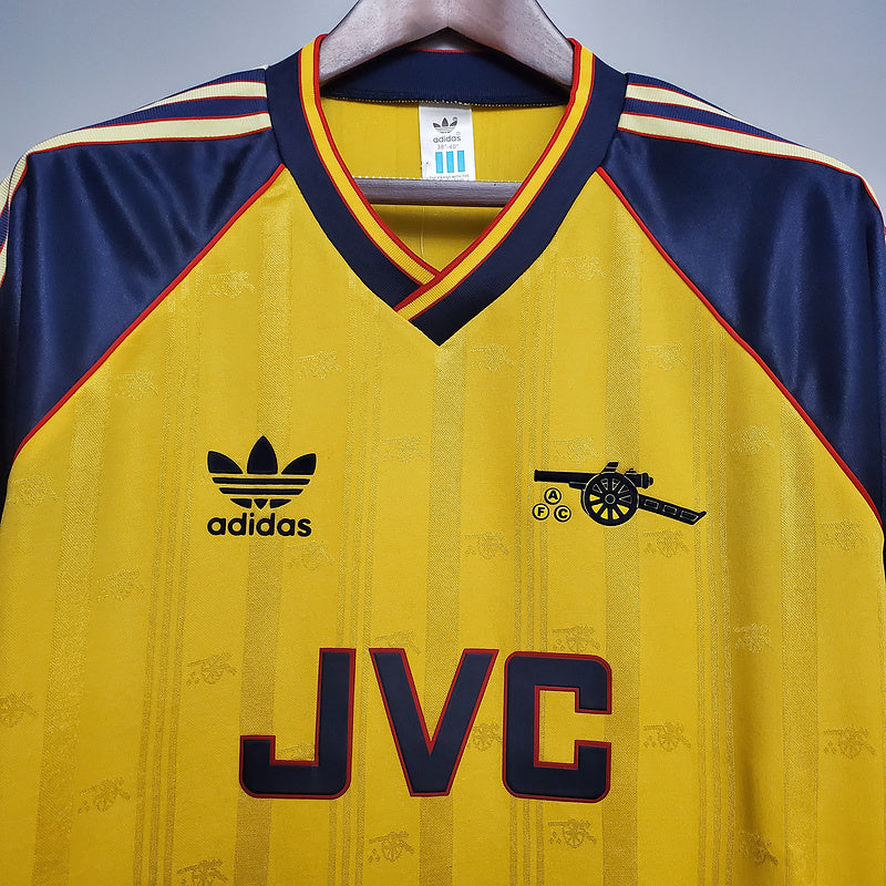 Jersey Arsenal Retro 1988/1989 - Yellow