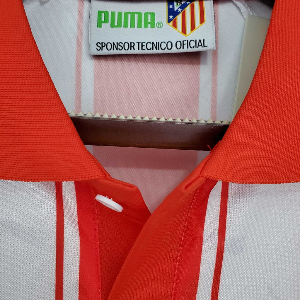 Jersey Atlético de Madrid Retro 1994/1995 - White and Red