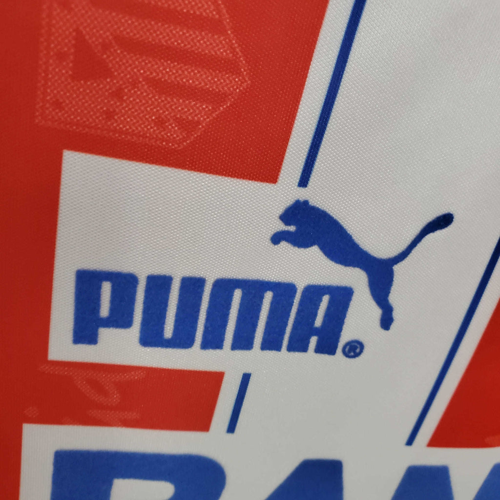 Jersey Atlético de Madrid 1996/1997 White and Red -