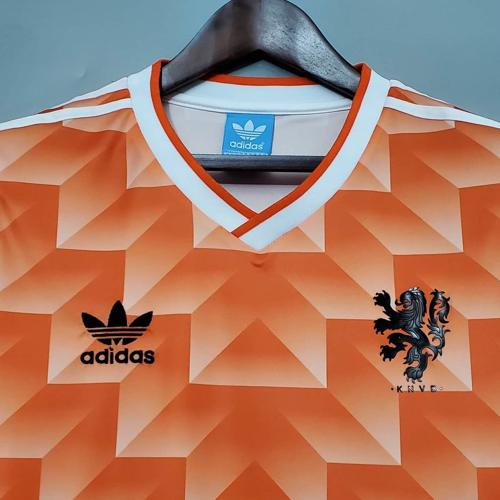 Jersey Holanda Retro 1988 - Orange