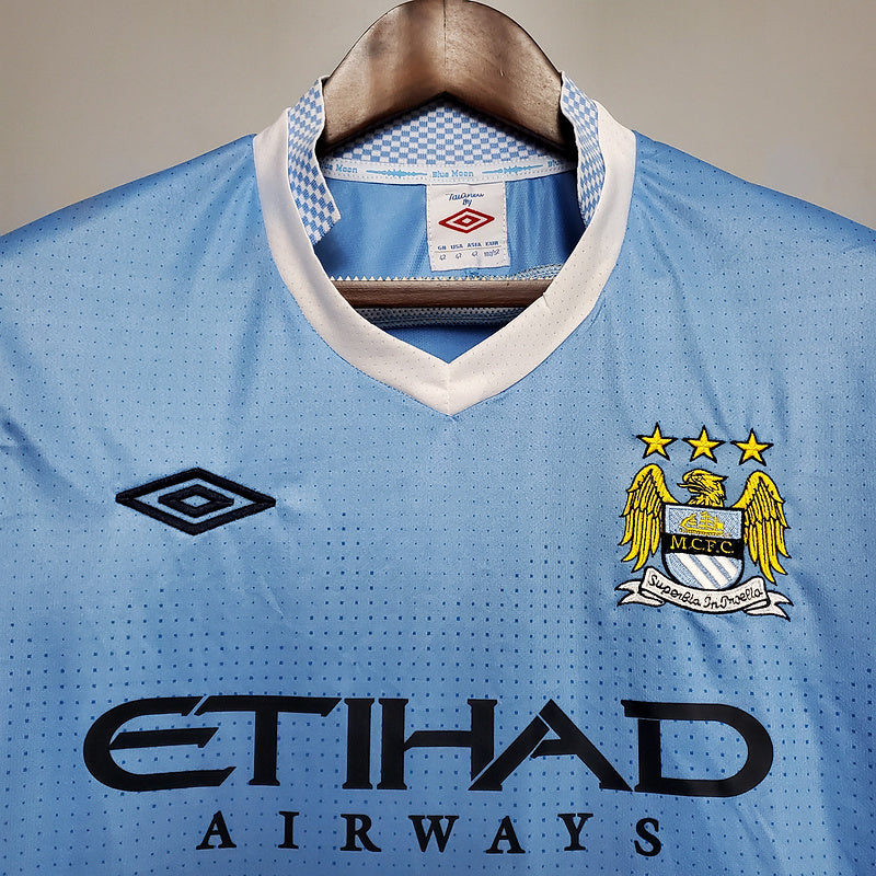 Jersey Manchester City Retro 2011/2012 - Blue