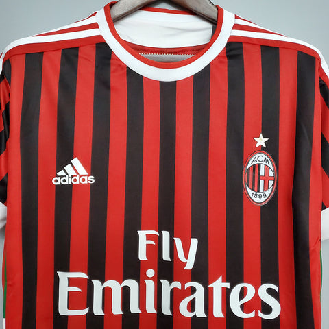 Jersey AC Milan Retro 2011/2012 - Red and Black