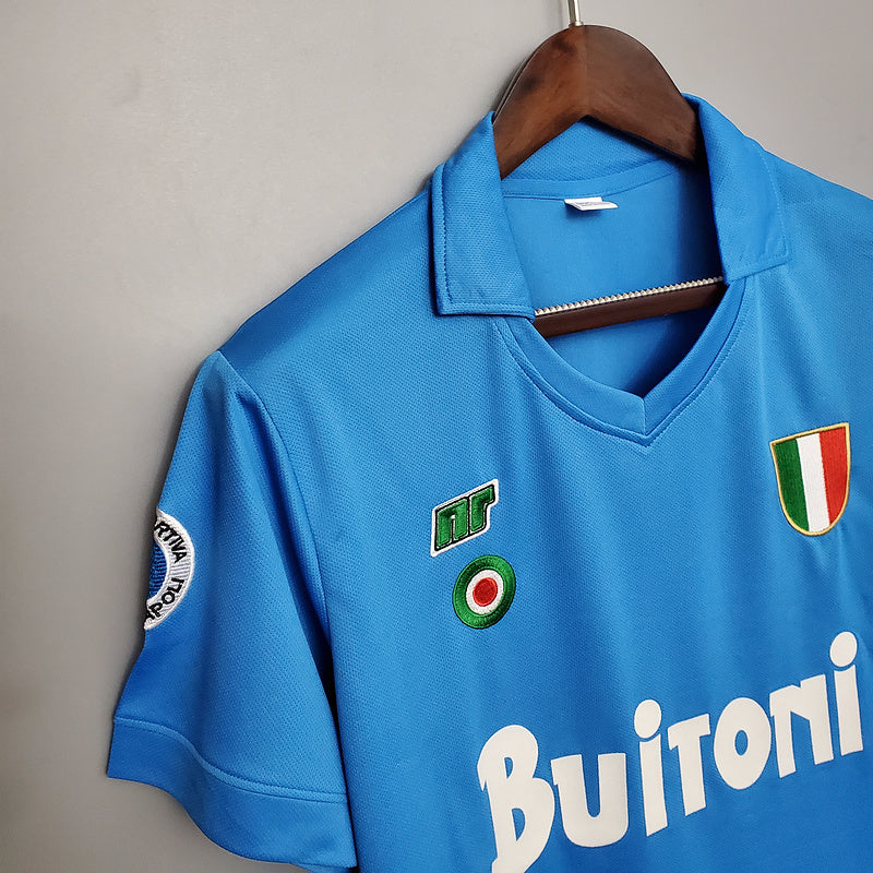 Jersey Napoli Retro 1987/1988 - Blue