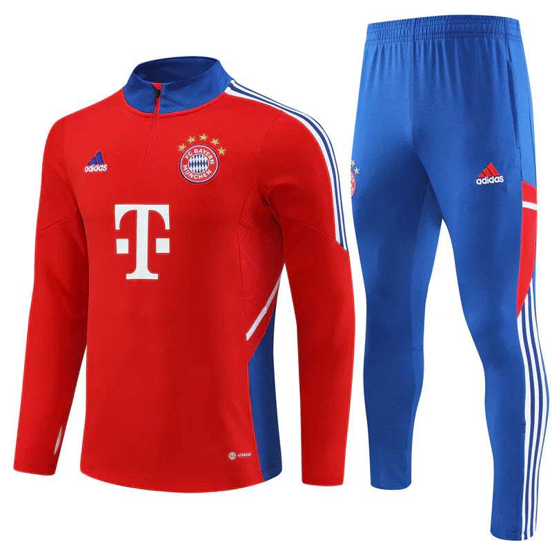 Tracksuit Bayern de Munique 23/24 Red and Blue