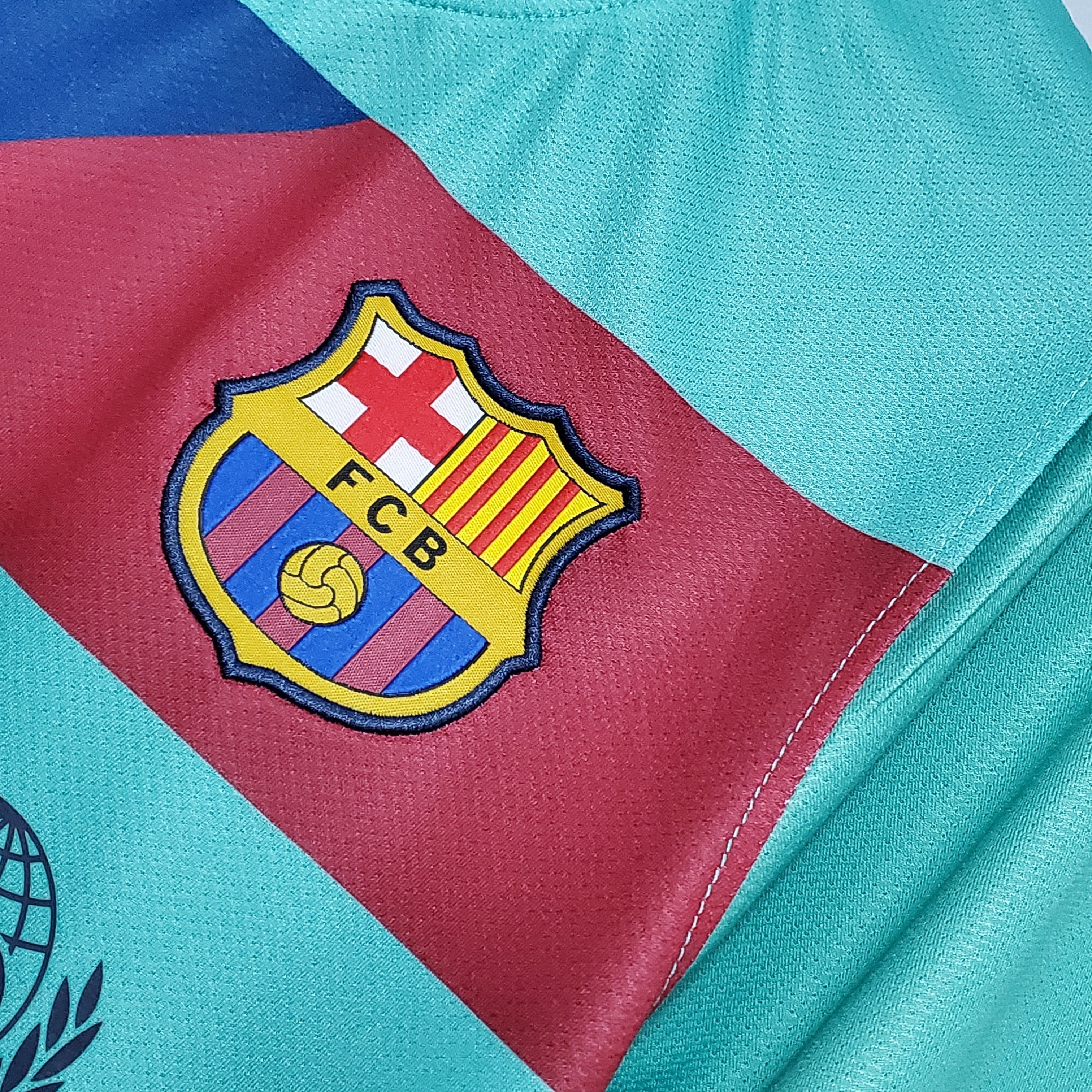 Jersey Barcelona Away 10/11 - Blue and Grená