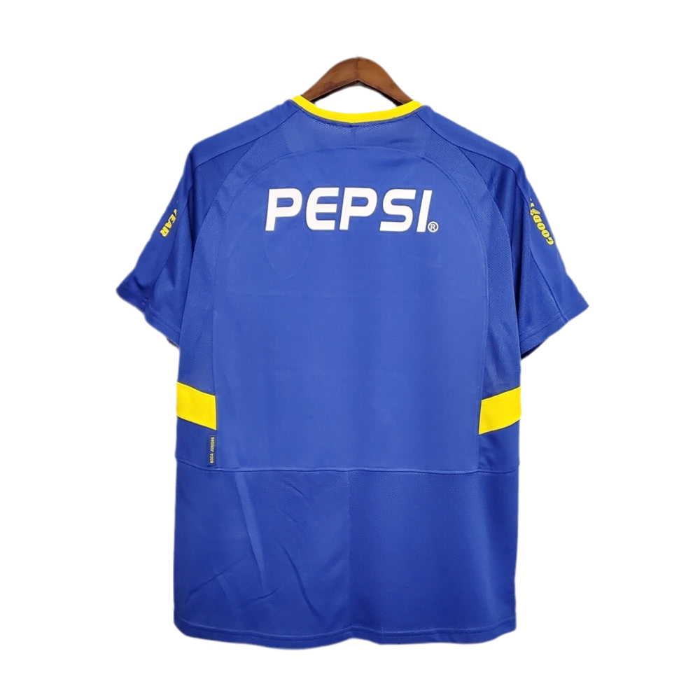 Jersey Boca Juniors 03/04 Blue and Yellow