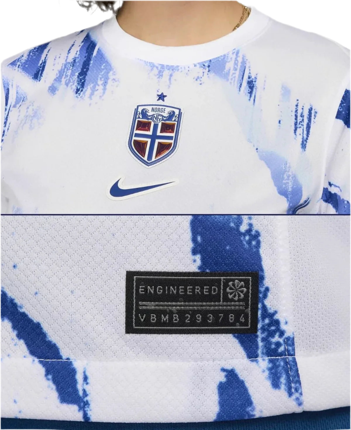 Jersey Selection Noruega 24/25 - White and Blue