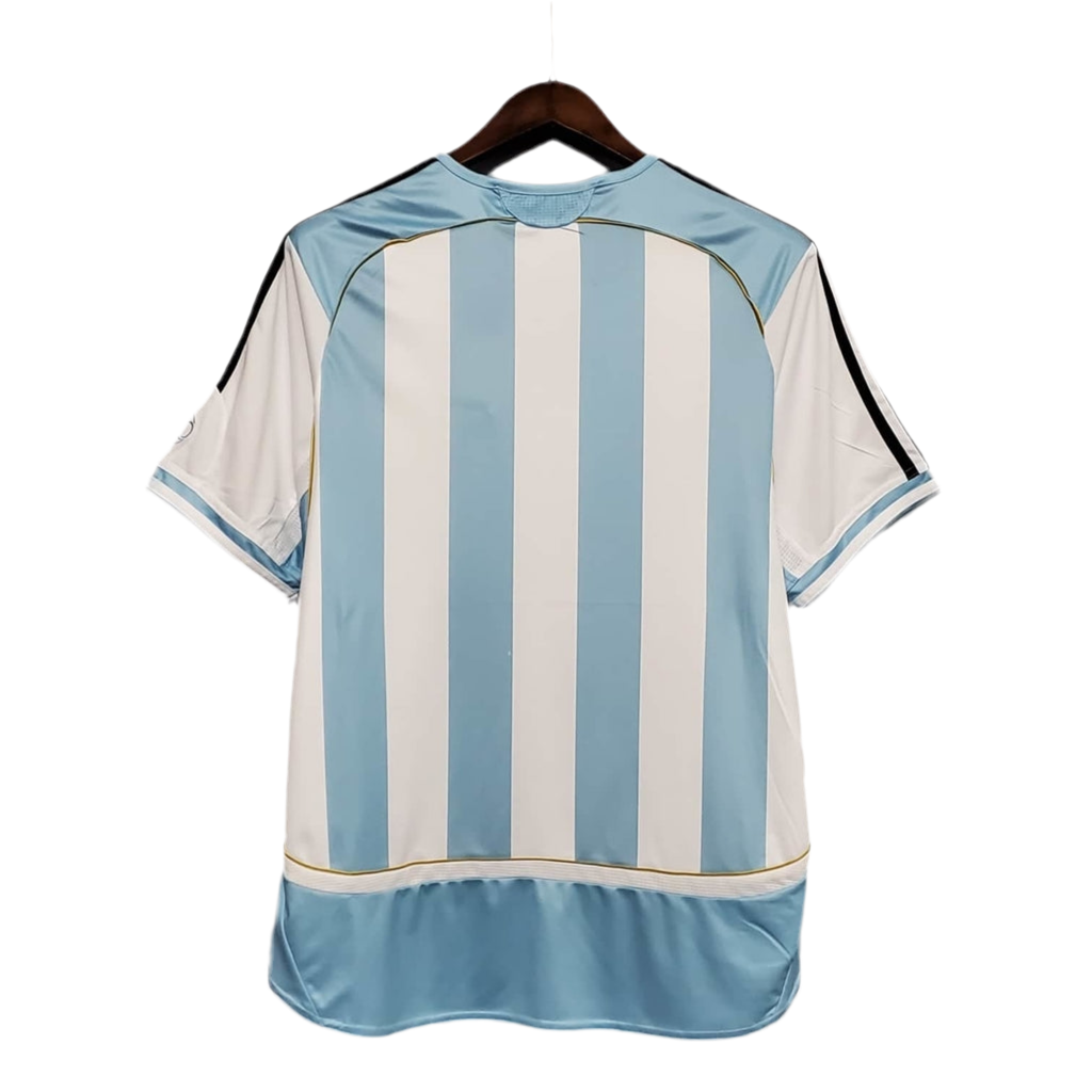 Jersey Selection Argentina Retro 2006 Blue and White
