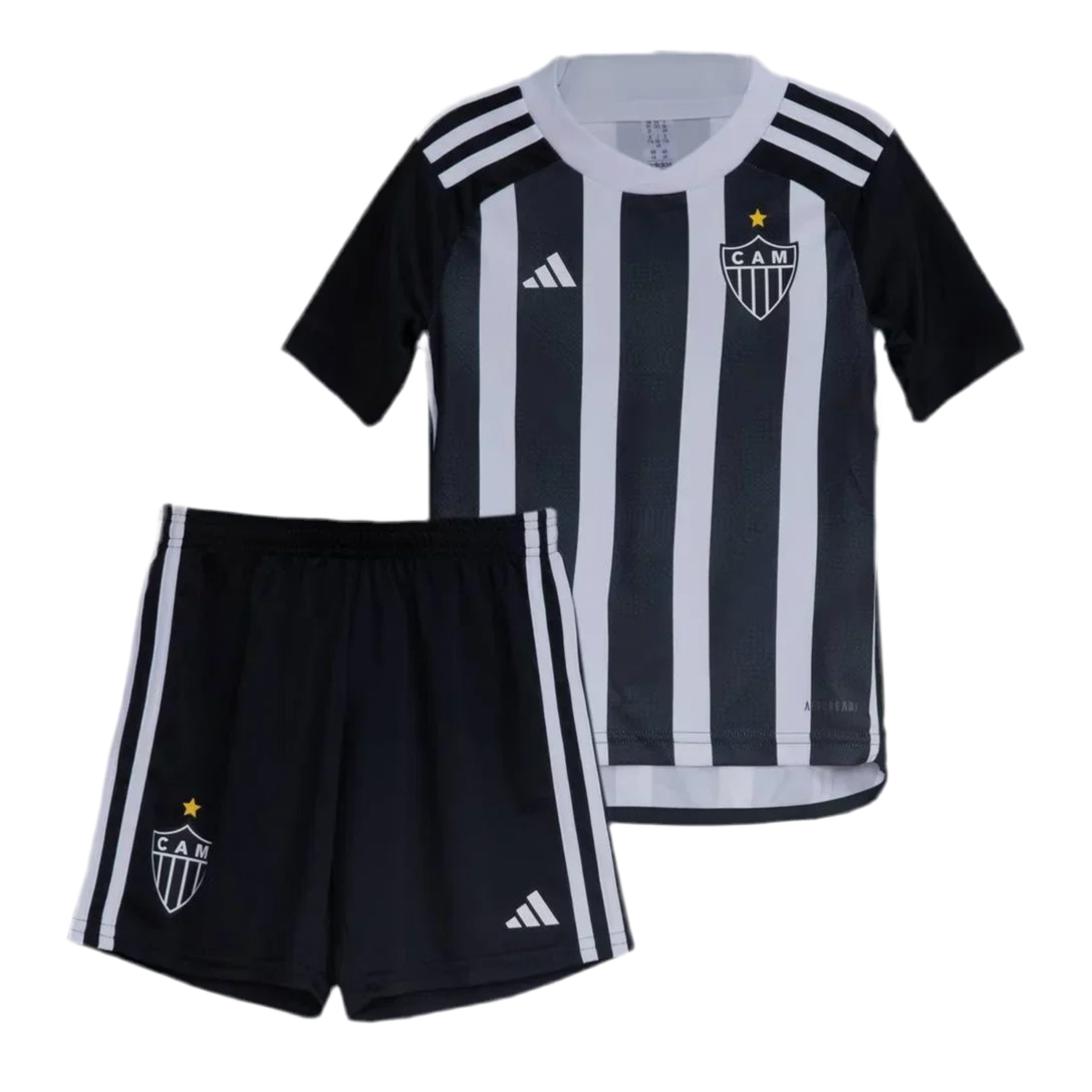 Kids Kit Atlético Mineiro I 24/25 - Black and White
