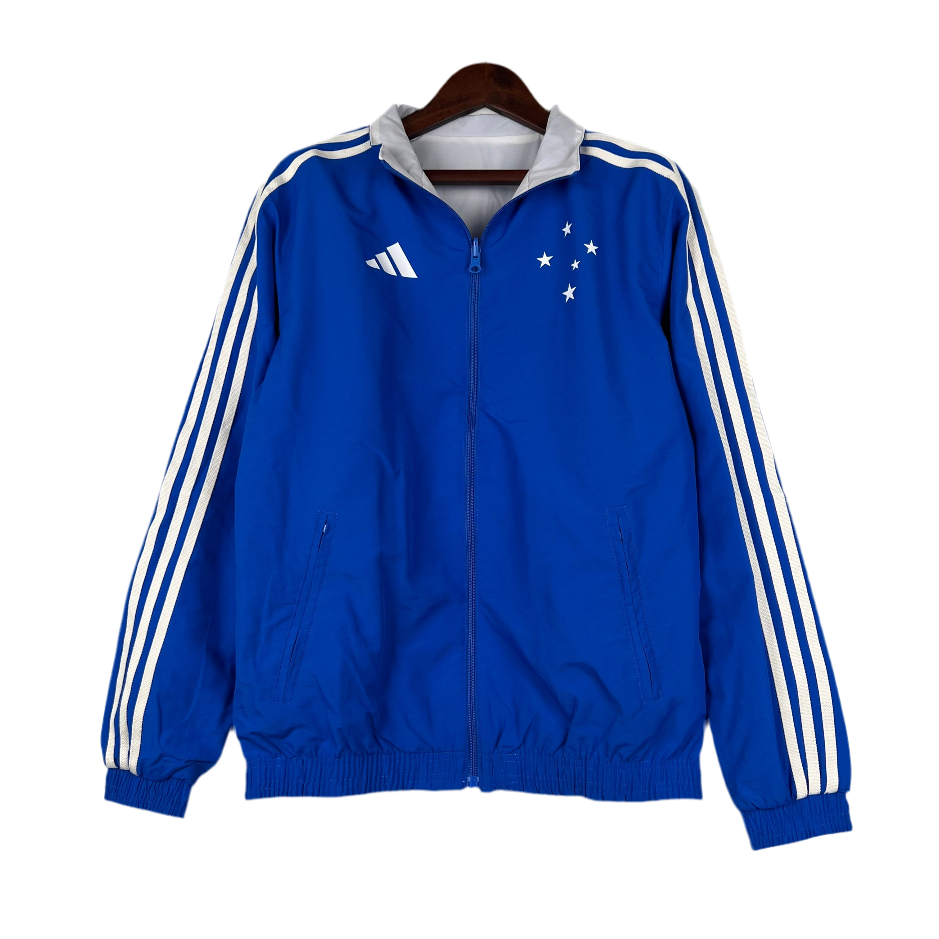 Windbreak Cruzeiro 23/24 Double-face - Blue and White