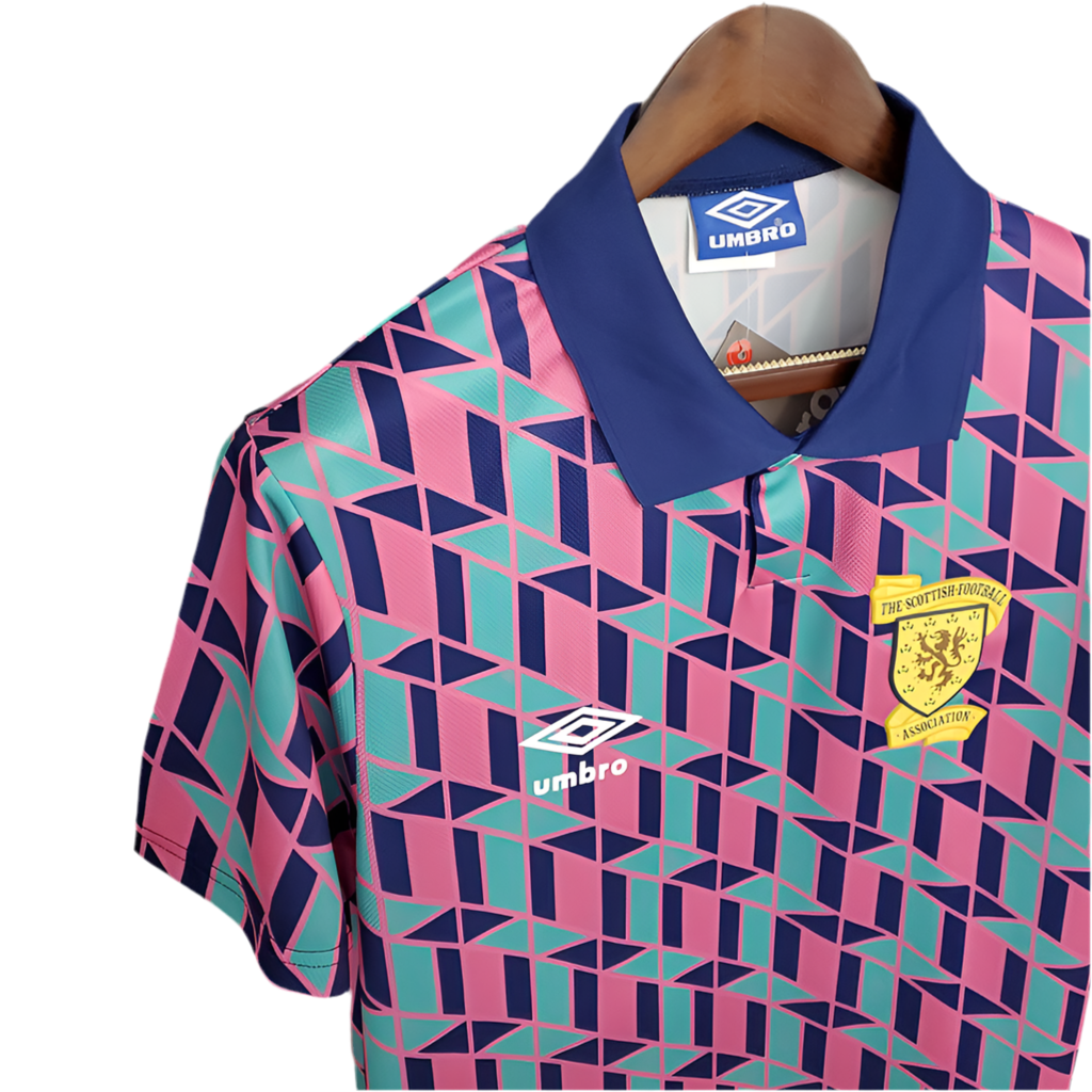 Jersey Escócia Retro 1988/1989 Pink