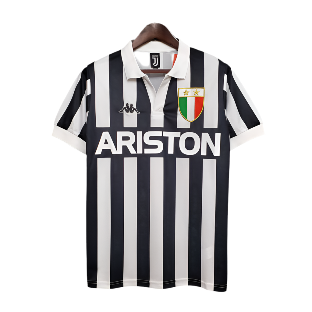 Jersey Juventus Retrô 1984/1985 - Black and White