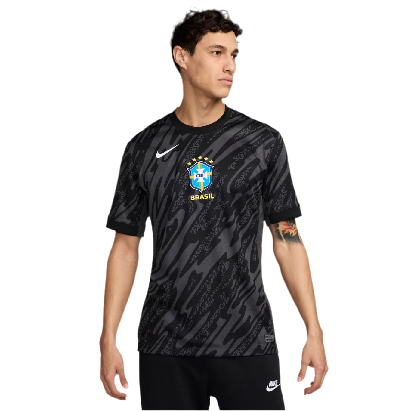 Jersey Selection Brazil Goleiro 24/25 - Black