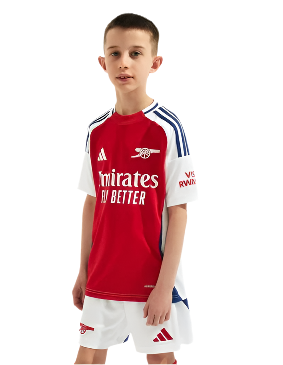 Kids Kit Arsenal I 24/25 - Red and White