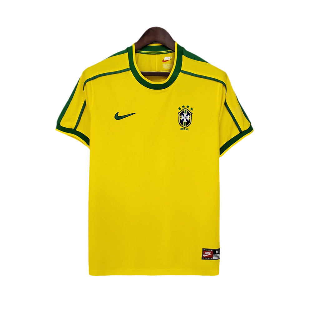 Jersey Selection Brazil Retro 1998 - Yellow