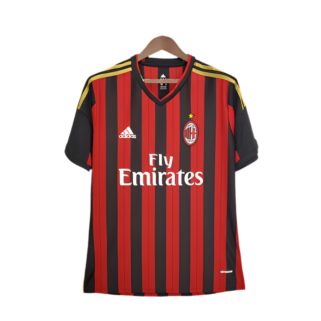 Jersey AC Milan Retrô 2013/2014 - Red and Black