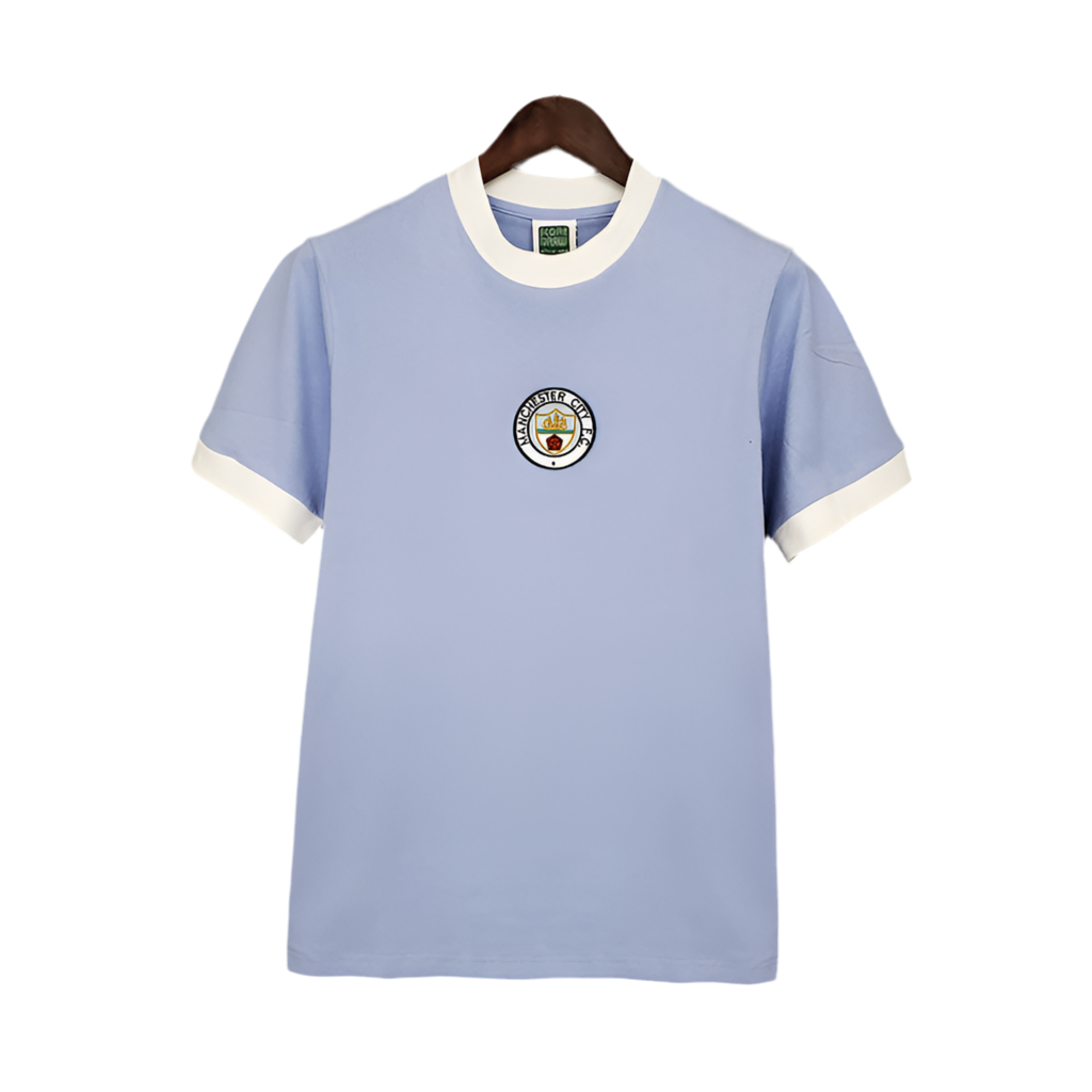 Jersey Manchester City Retro 1972 - Blue