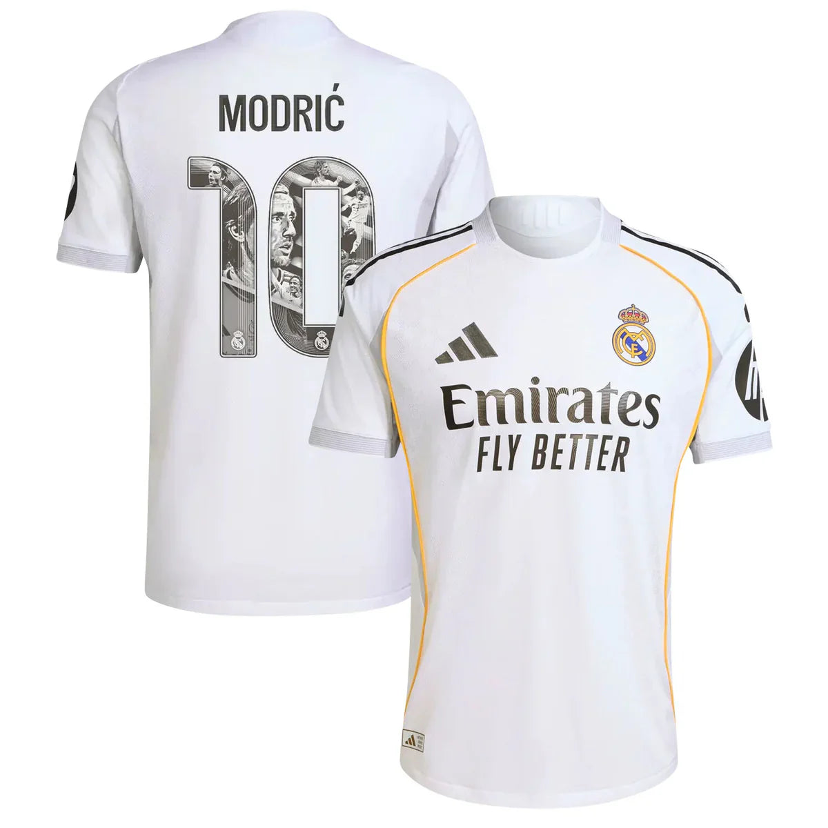 Jersey Real Madrid I [MODRIC 10] 25/26 - White