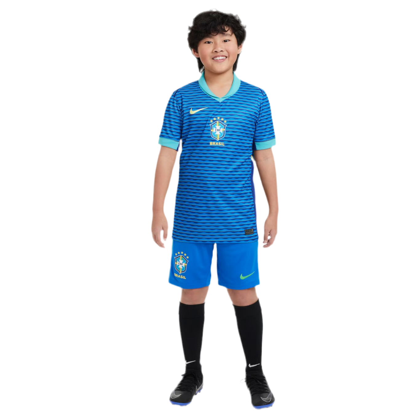 Kids Kit Brazil 24/25 - Blue