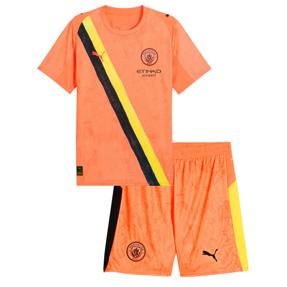 Kids Kit Manchester City Goalkeeper - 25/26