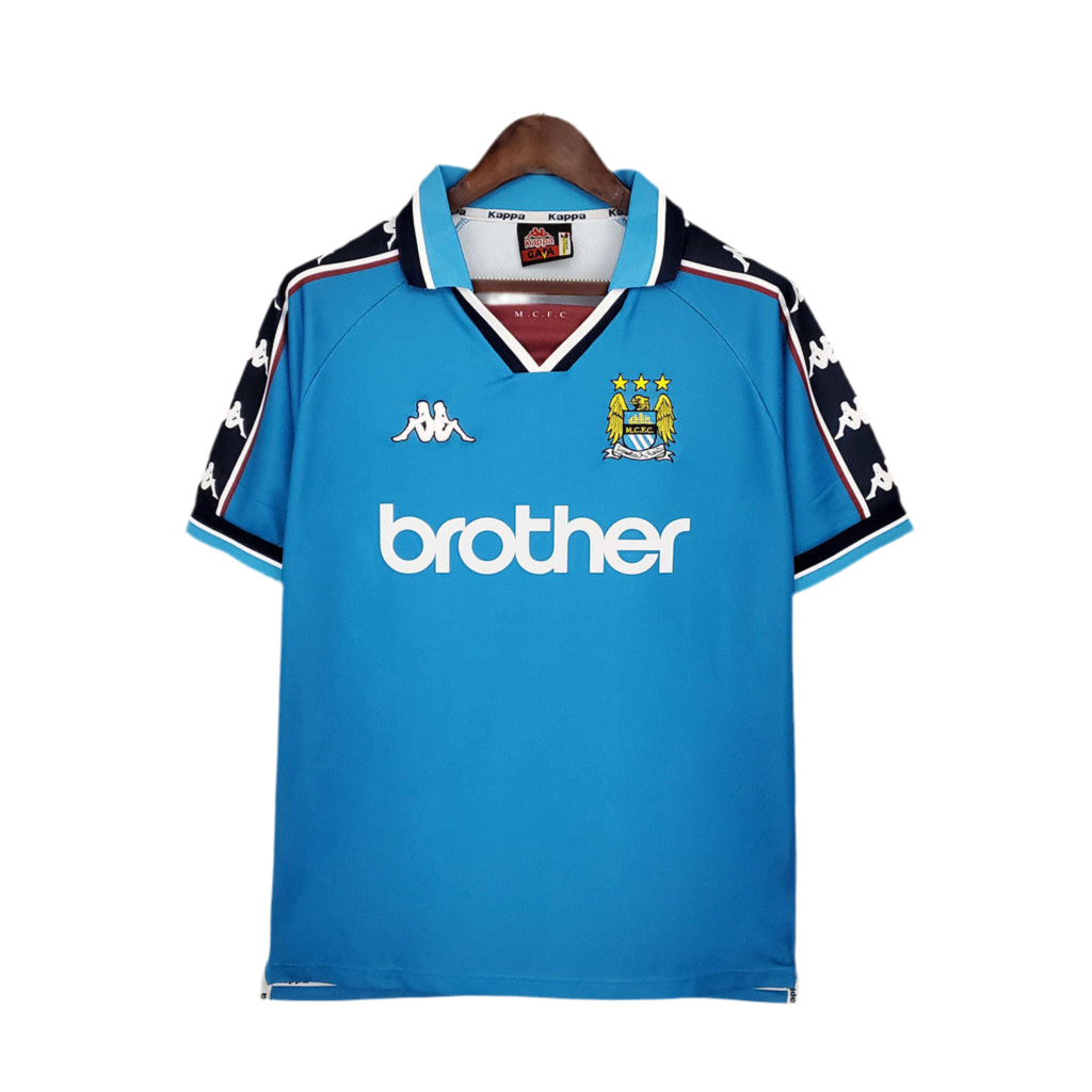 Jersey Manchester City Retro 1997/1998 - Blue