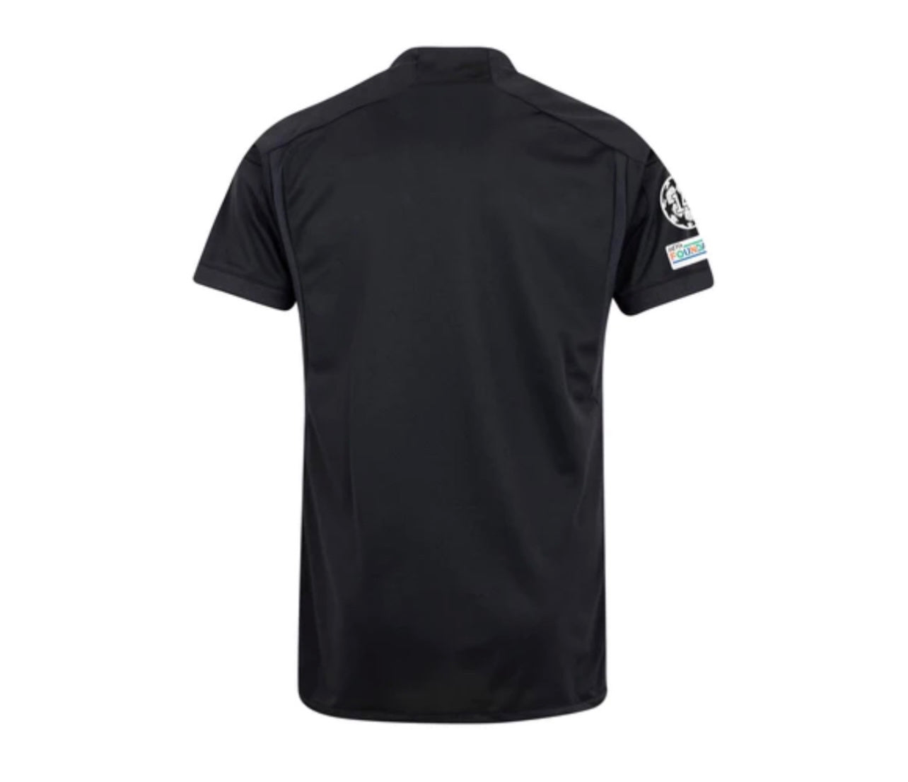 Jersey Real Madrid III com Patch Champions League + CWC 23/24 - Black and Yellow