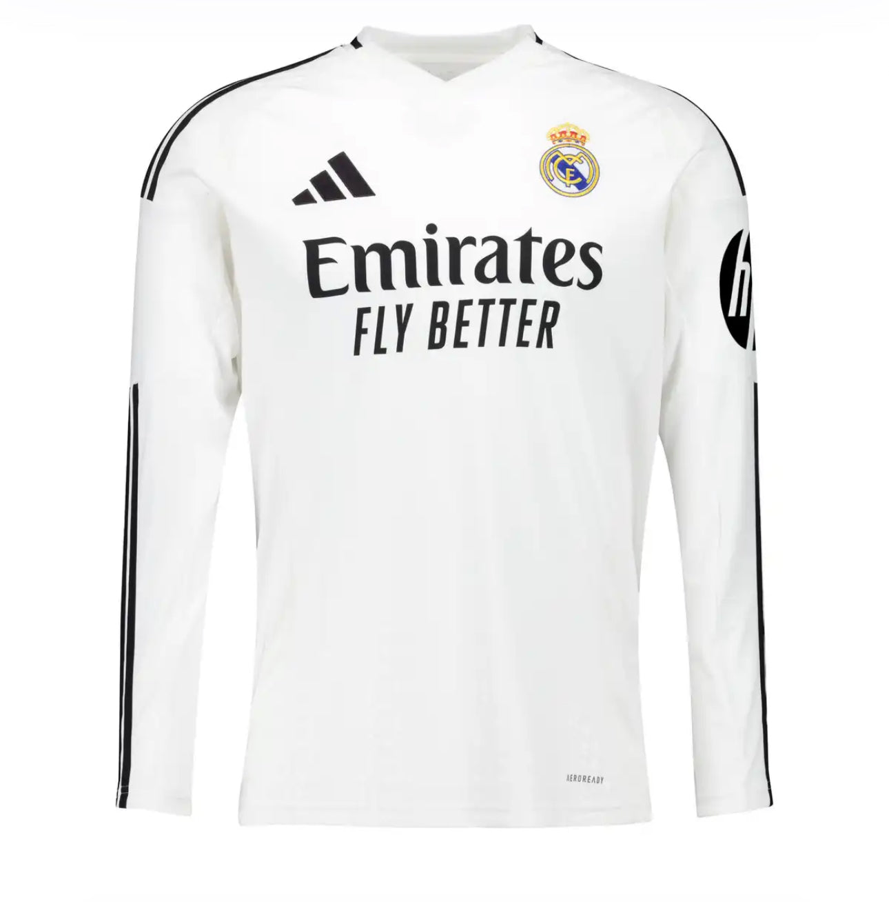 Jersey Long Sleeve Real Madrid I 24/25 - White