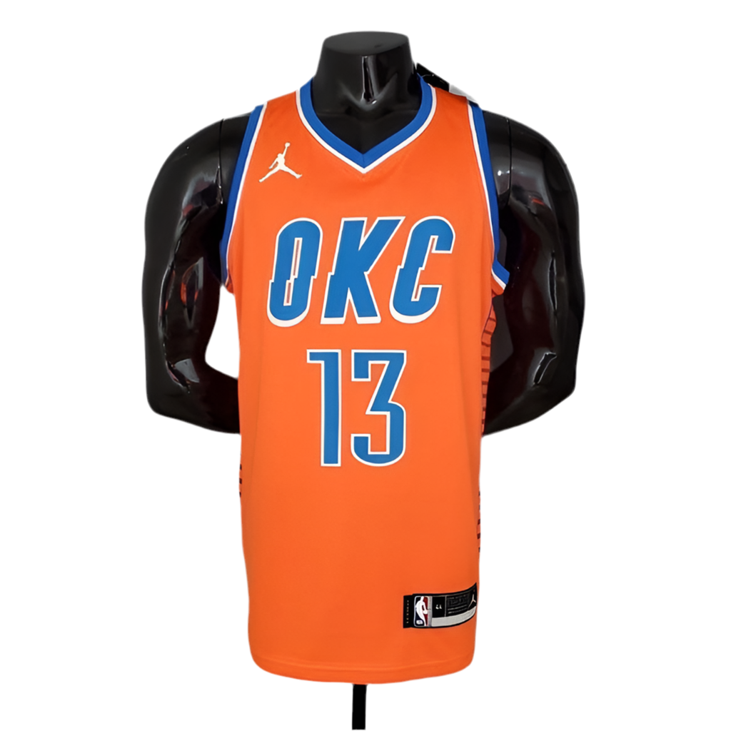 Regata NBA Oklahoma City Thunder Masculina - Orange