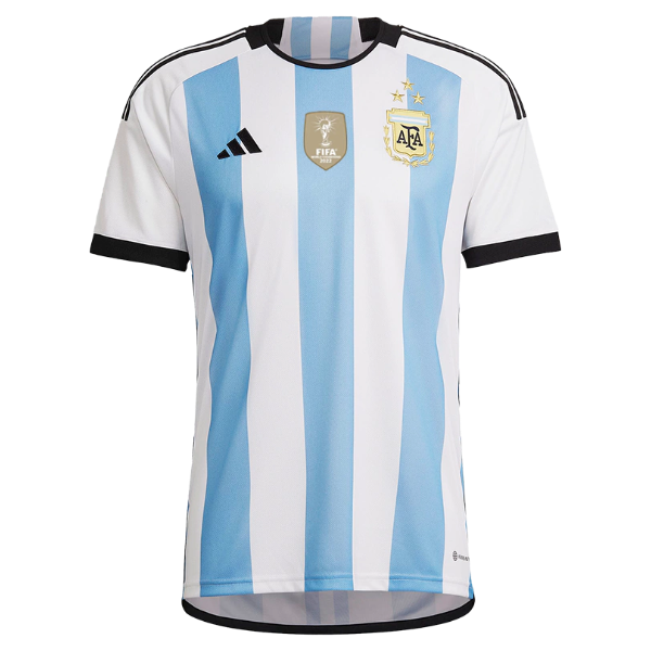 Jersey Selection da Argentina I [Patch Copa do Mundo] 2022 - Blue and White