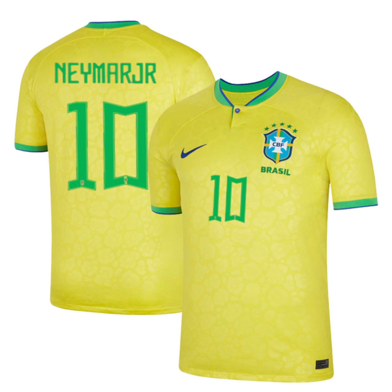 Jersey Selection Brazil I 22/23 - Yellow - [Neymar Jr #10]
