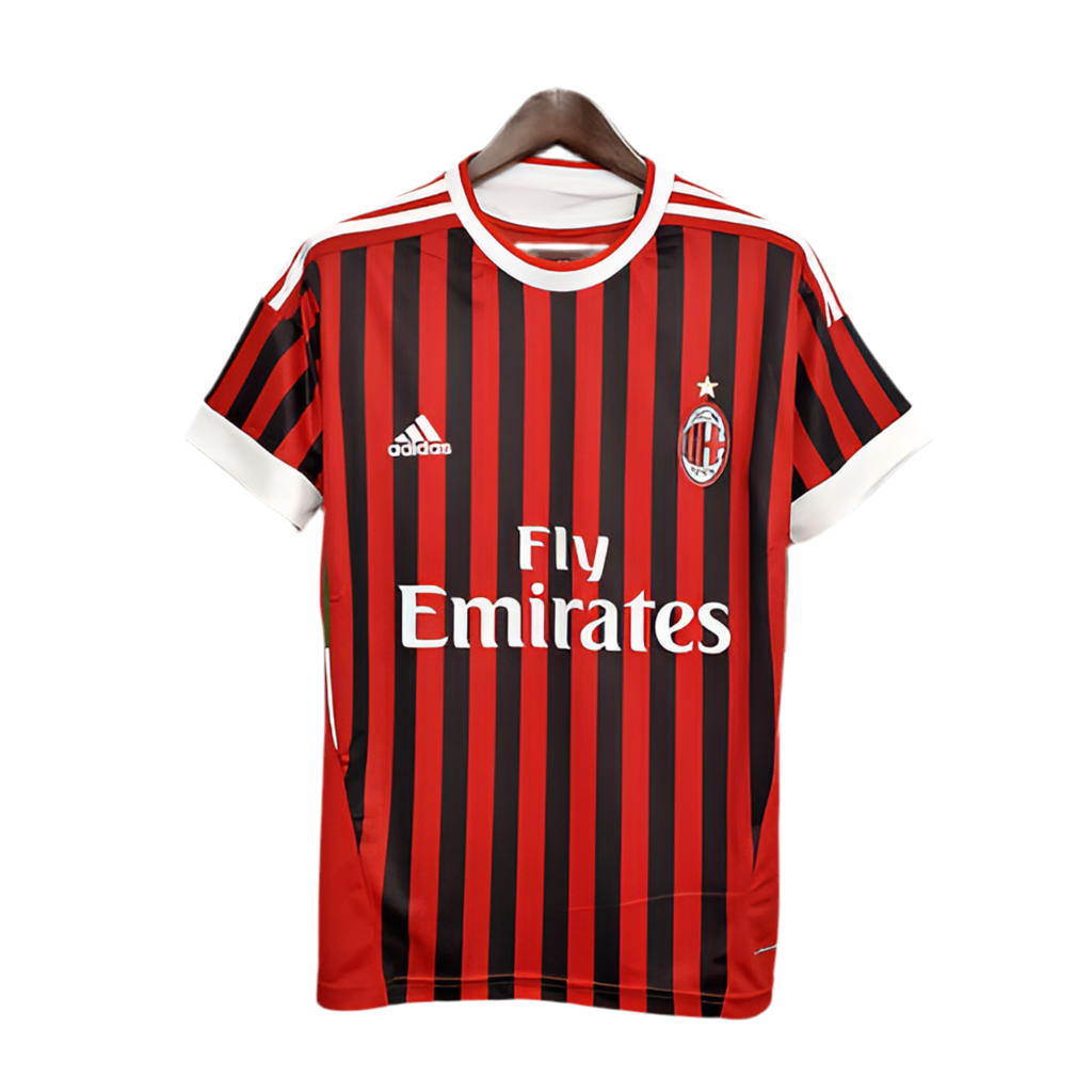 Jersey AC Milan Retro 2011/2012 - Red and Black