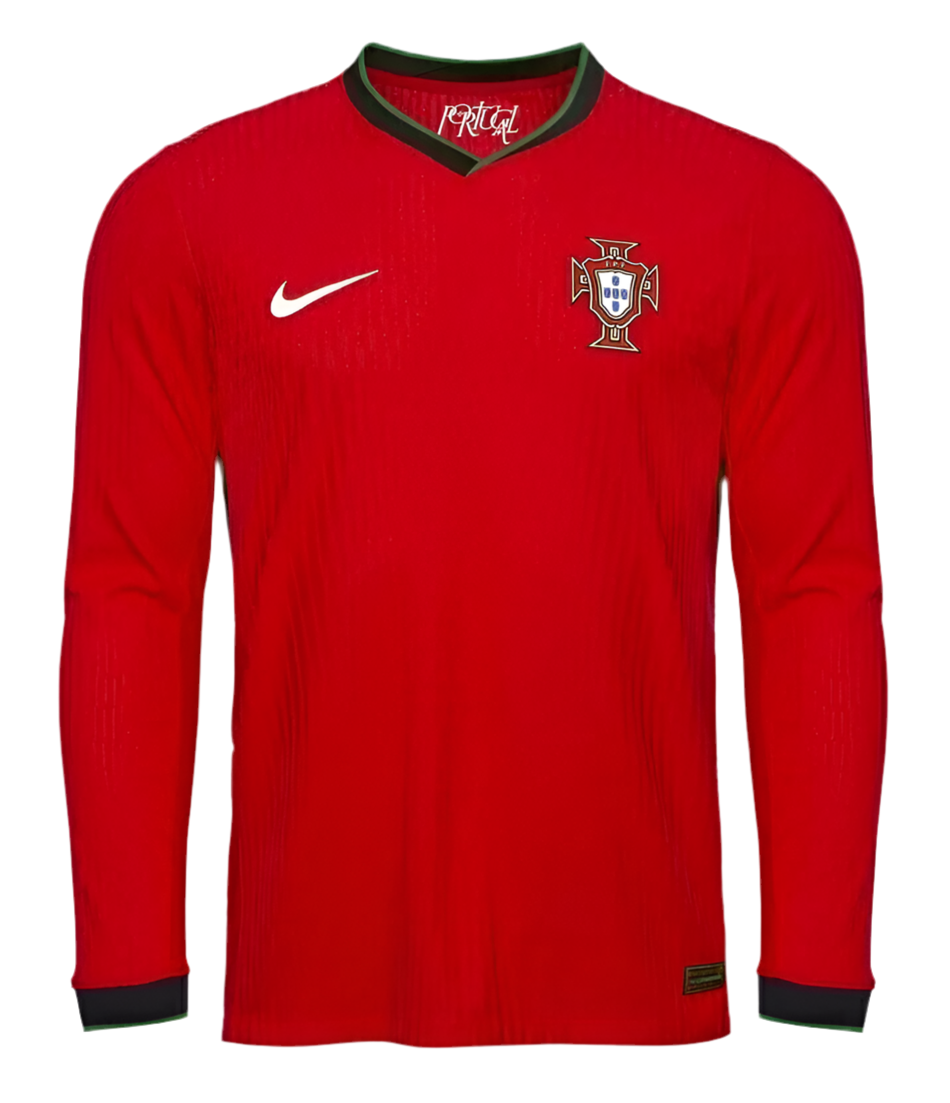 Jersey Long Sleeve Portugal I 24/25 - Red
