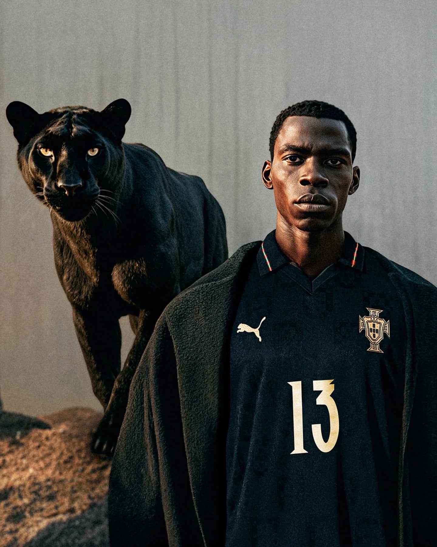 Portugal jersey, special edition Black Panther design - 25/26