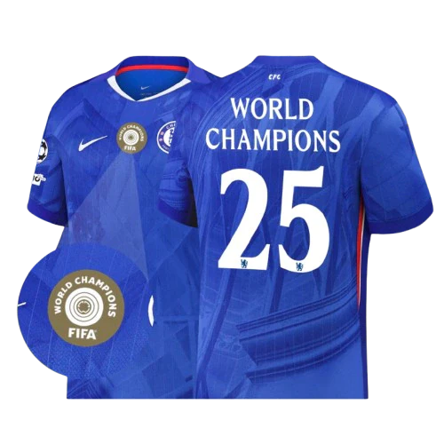 Jersey Chelsea I 25/26 - PATCH WORLD CHAMPIONS FIFA