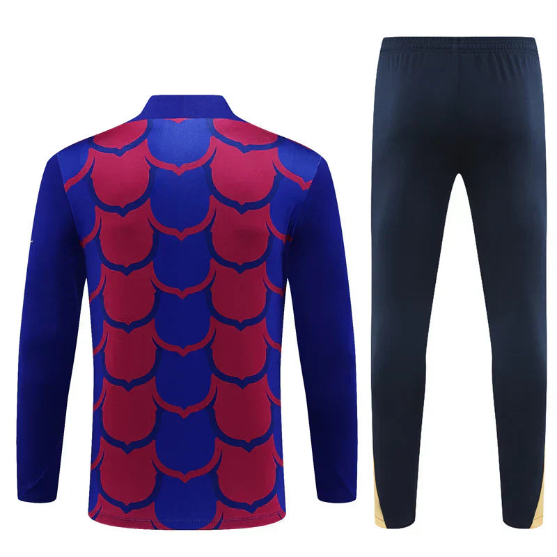 Tracksuit Barcelona 24/25 - Blue and Red