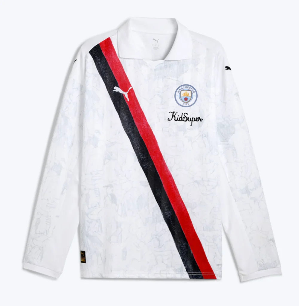 Jersey Long Sleeve Manchester City 25/26 KidSuper