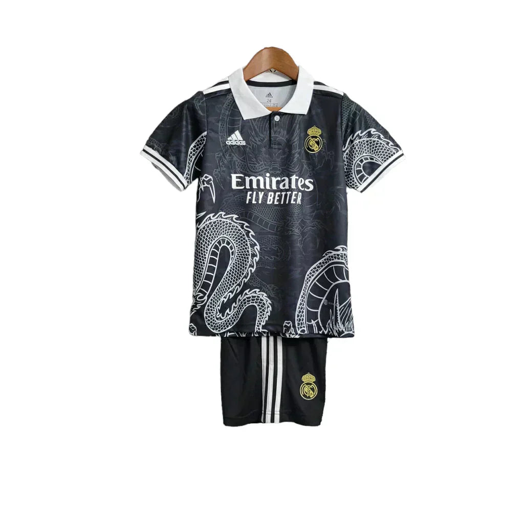 Kids Kit Real Madrid Edition Dragão 23/24 - Black