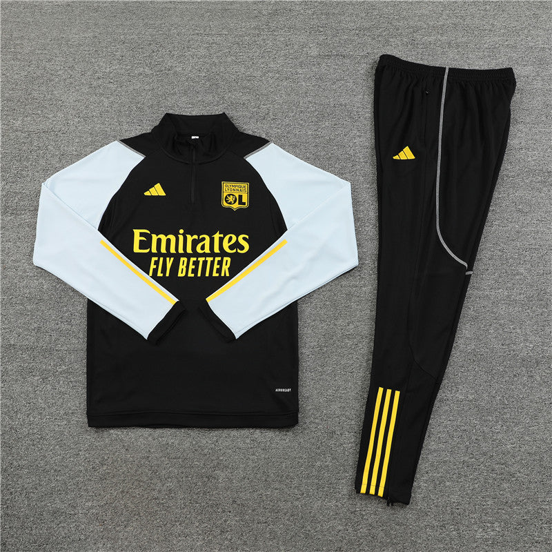 Tracksuit Olympique Lyon 23/24 - Black