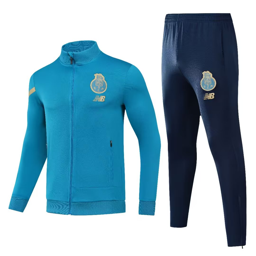 Tracksuit Porto II 23/24 - Blue com ziper