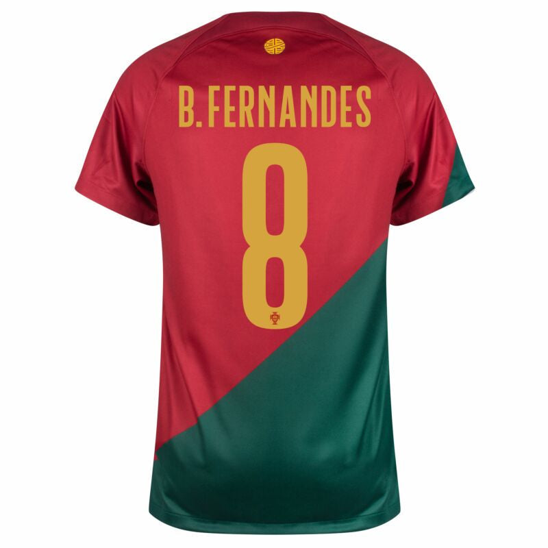 Jersey Portugal I 22/23 - Red - B. Fernandes #8