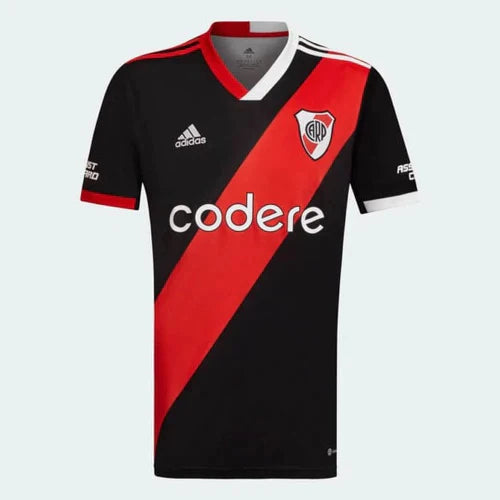 Jersey River Plate III 23/24 - Black and Red