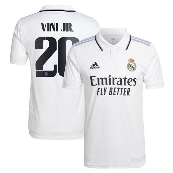 Jersey Real Madrid I [VINI JR #20] 22/23 - White