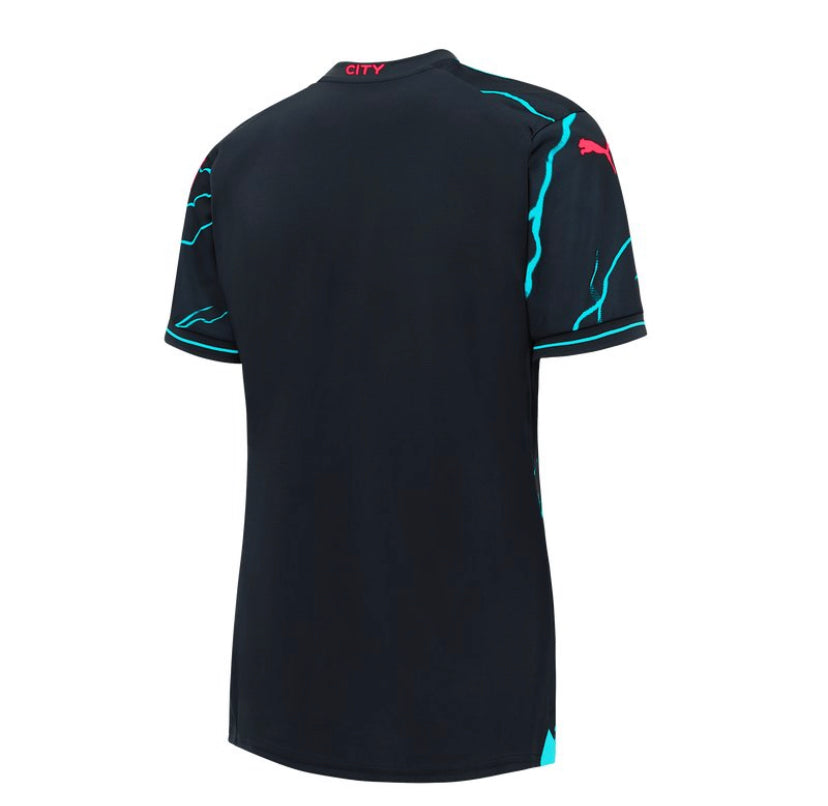 Women´s Shirt Manchester City III 23/24 - Black