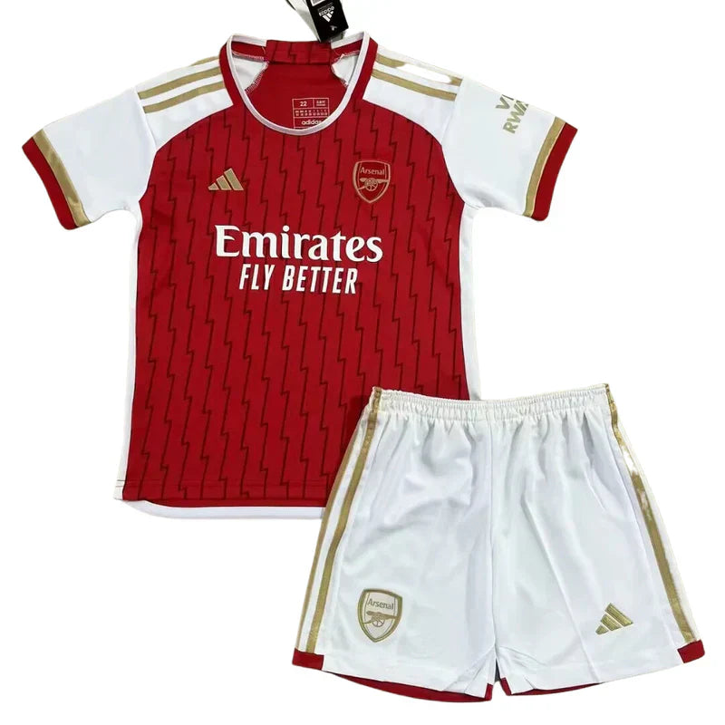 Kids Kit Arsenal I 23/24 - Red and White